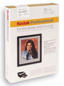 Kodak Ektatherm 1400 Print Kit / Glossy / 8.5x14-inch / 50 prints