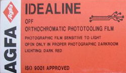 ��������������� ������ Agfa IdealLine OPF Film 406x508 mm / 100 sheet