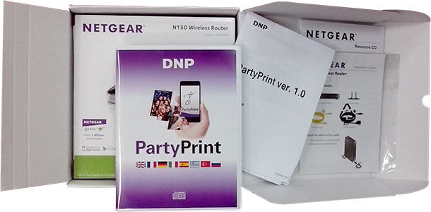��������� DNP Party Print Mobile Event Application