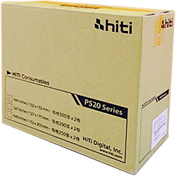 ������-����� HiTi 6x8 inch (15x20 cm) Ribbon & Paper Case for P520 Series