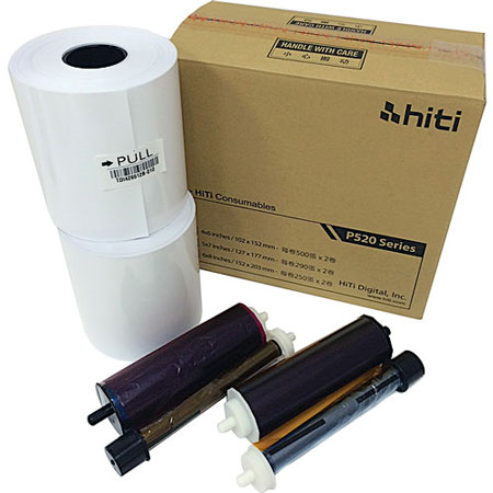 ������-����� HiTi 4x6 inch (10x15 cm) Ribbon & Paper Case for P520 Series